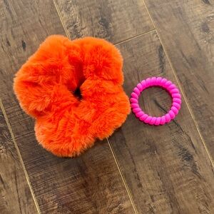 Sephora Orange and Pink Hair Accessories Set
